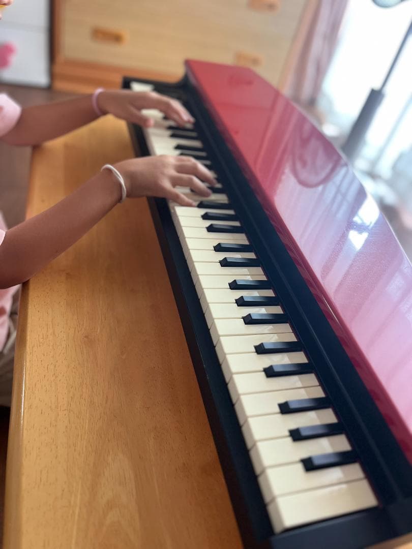 【KORG】Micro piano 61鍵　Red　2015年製