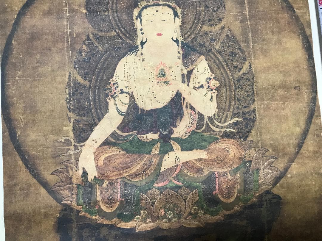 【虚空蔵菩薩】複製 東京国立博物館◆仏画◆工芸◆古仏画◆絹本 仏教美術