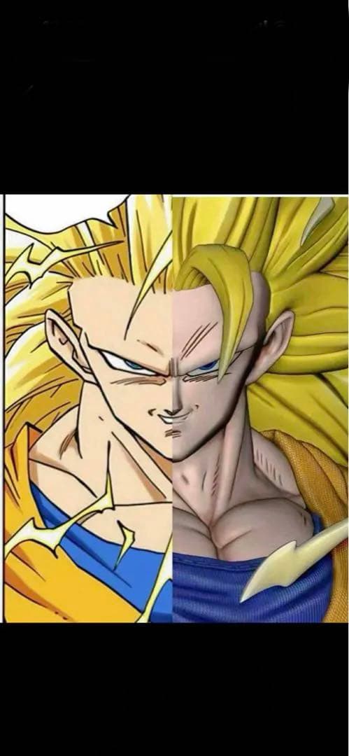ドラゴンボール　スーパーサイヤ人3 孫悟空　ガレージキット