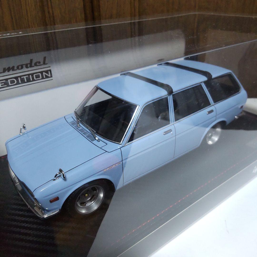 ニッサン ダットサン ブルーバード ワゴン 1/18 イグニッションモデル
