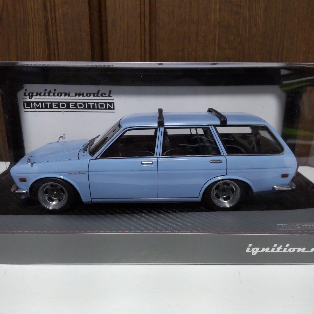 ニッサン ダットサン ブルーバード ワゴン 1/18 イグニッションモデル