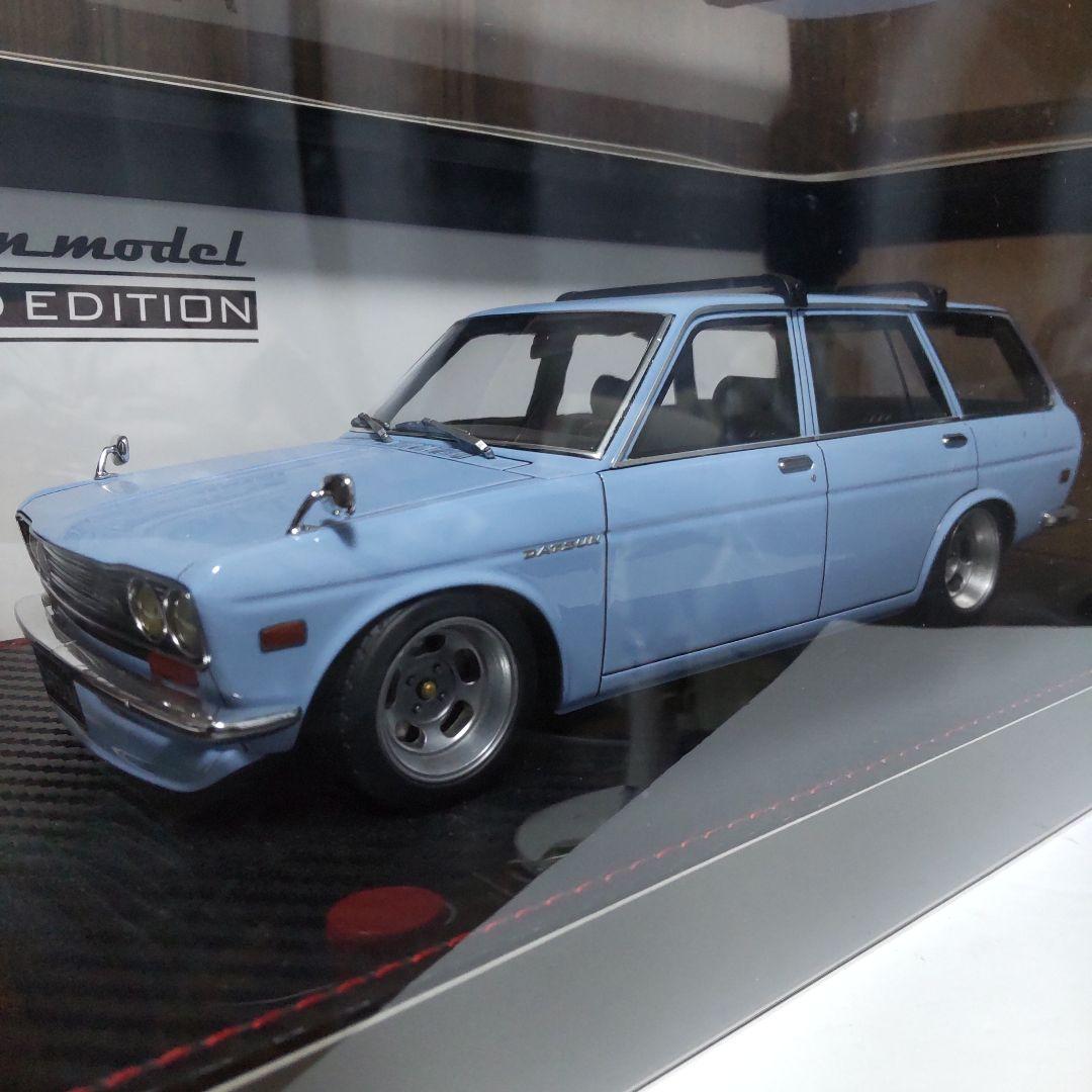 ニッサン ダットサン ブルーバード ワゴン 1/18 イグニッションモデル