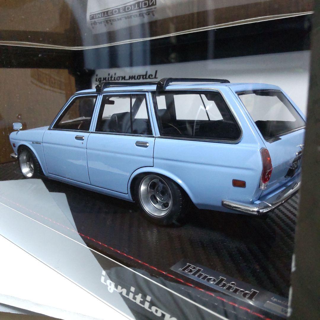 ニッサン ダットサン ブルーバード ワゴン 1/18 イグニッションモデル