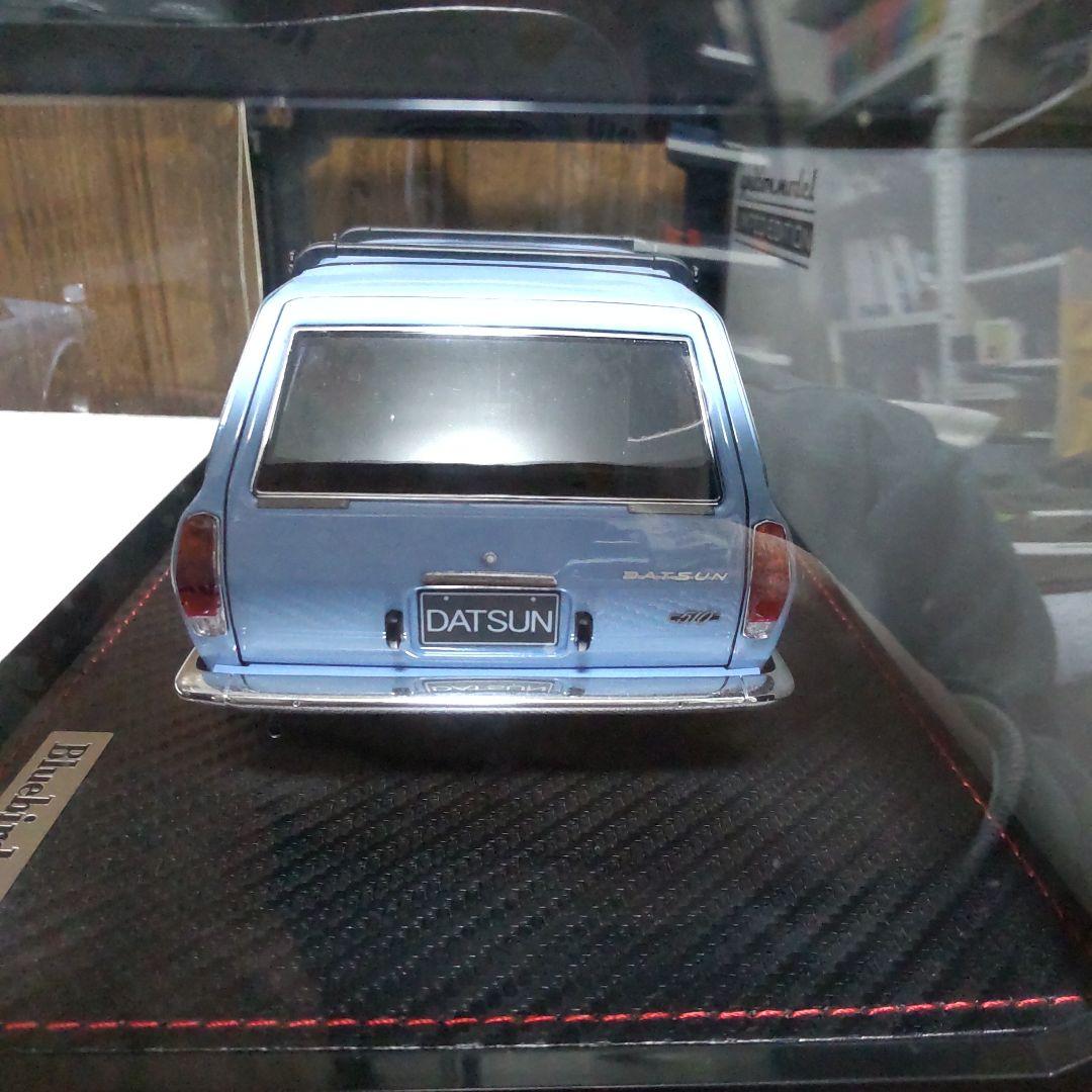 ニッサン ダットサン ブルーバード ワゴン 1/18 イグニッションモデル