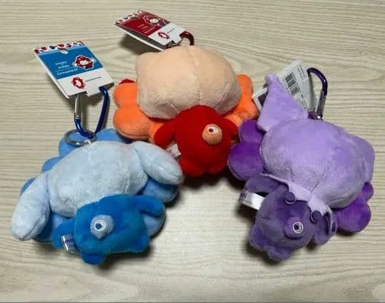 サンリオ　ミャクミャクなりきりぬいぐるみ　BC　推しカラー　3点セット