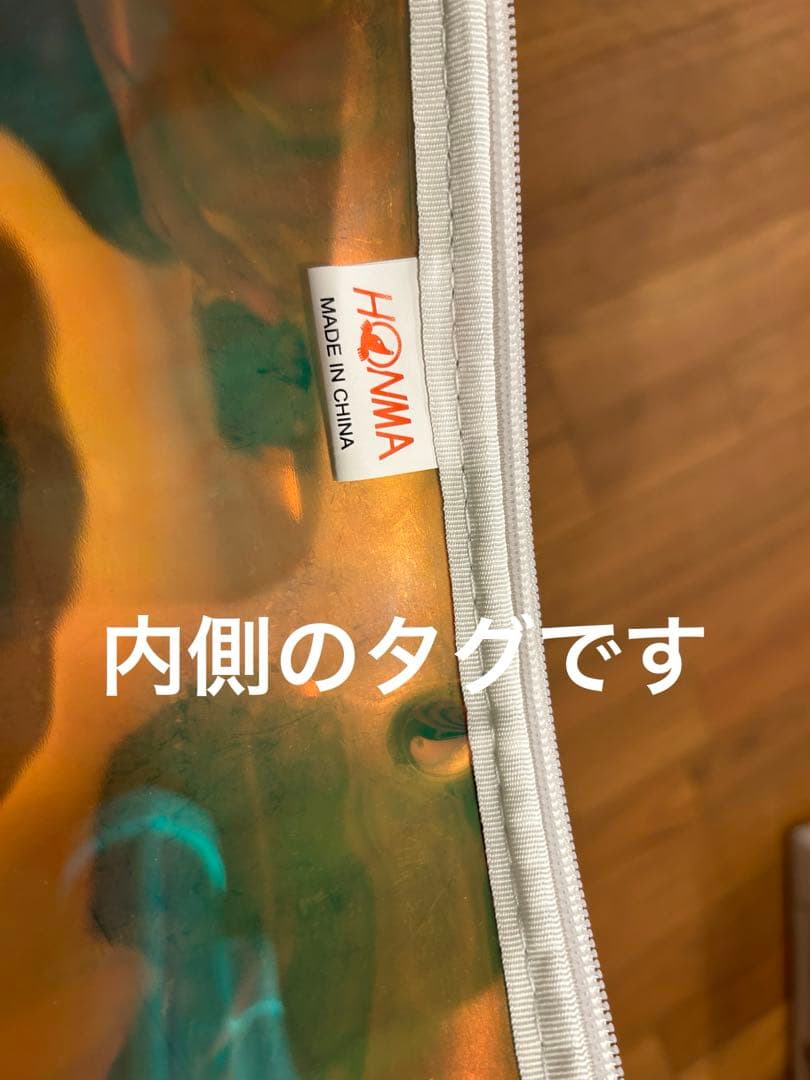ピンクHONMA 本間ゴルフオーロラホログラフィックゴルフバッグ CC12060