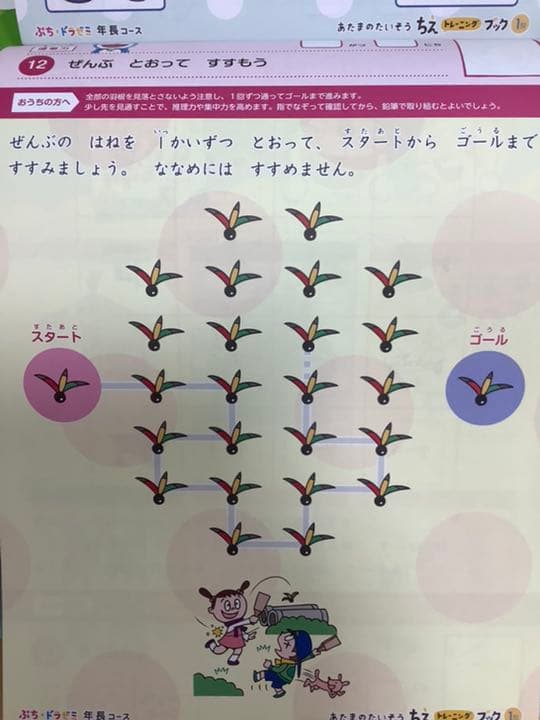 新品未使用と書き込みなし✴︎ぷちドラゼミ年長コース