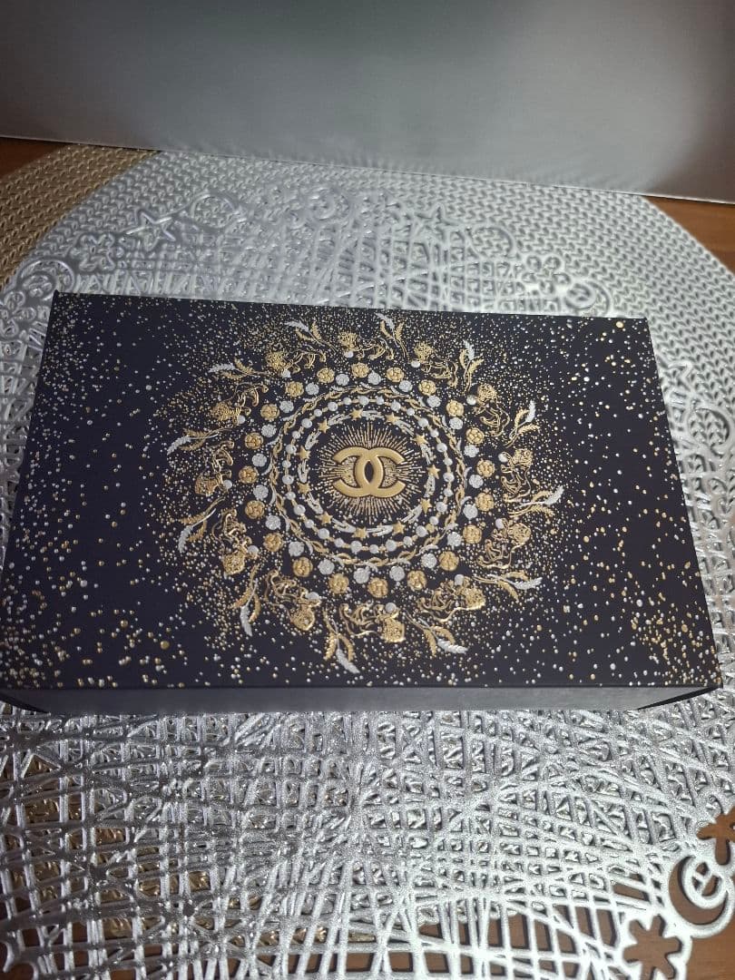 限定セール‼️CHANEL 　ホリデー限定ポーチ　ネイビー　ノベルティ　斜め掛け