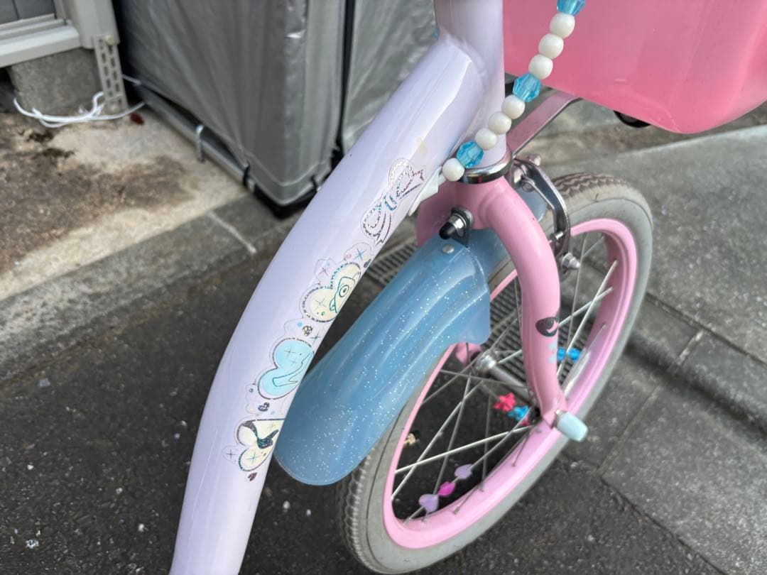 【神奈川県横浜市戸塚区】ディズニー プリンセス 自転車 女の子 子供用