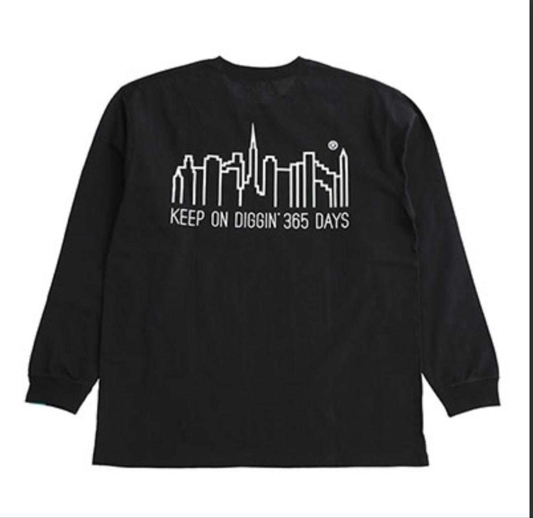 Muro ×TechnicsManhattanPortageブラック ロングT