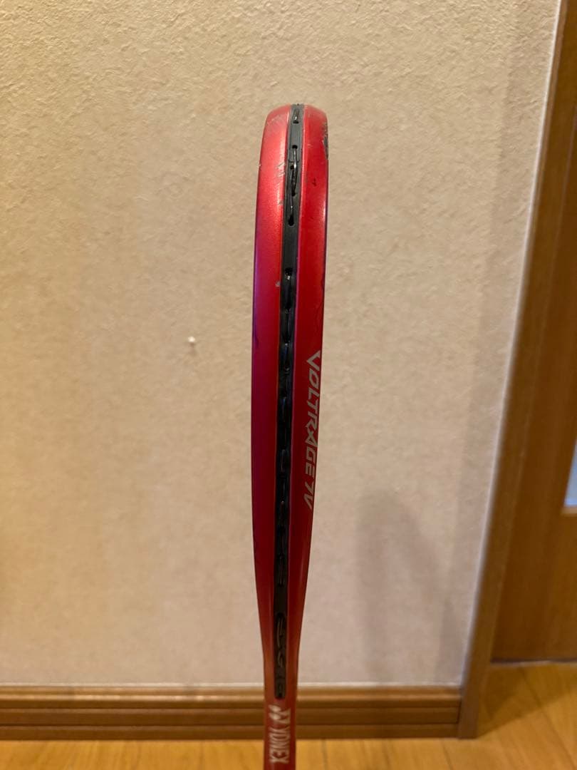 ボルトレイジ7v ソフトテニス　ラケット　紅