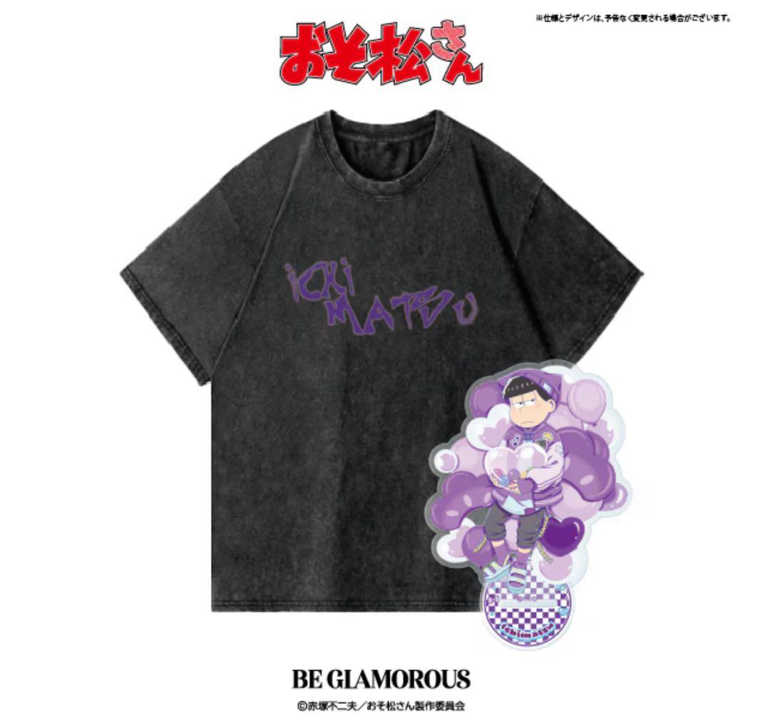おそ松さん 一松 アクリルスタンド Tシャツ