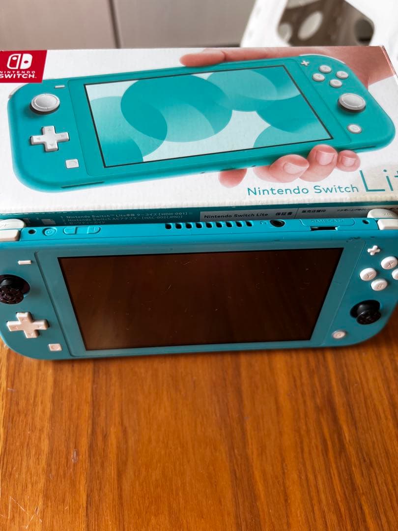 switch light スイッチ　ライト　ターコイズ　ブルー　任天堂
