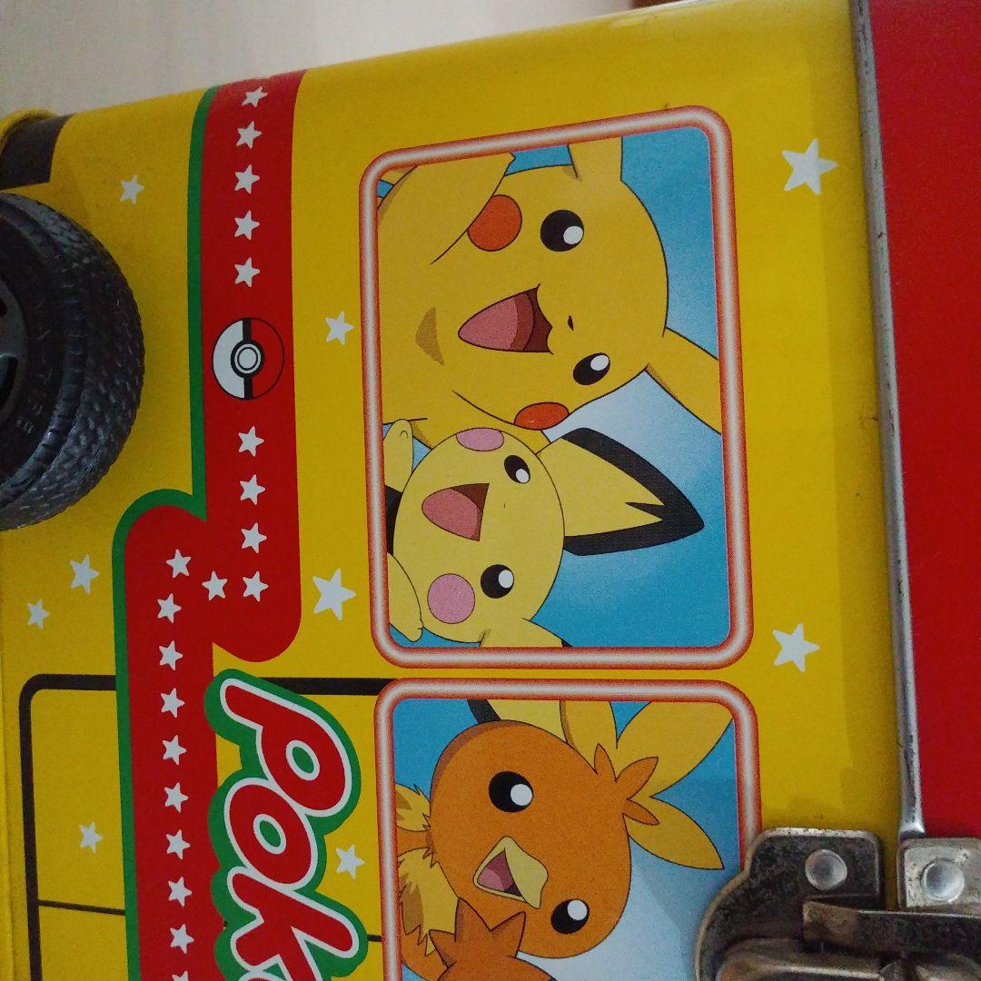 ポケモン バス型収納ボックス　缶のみ