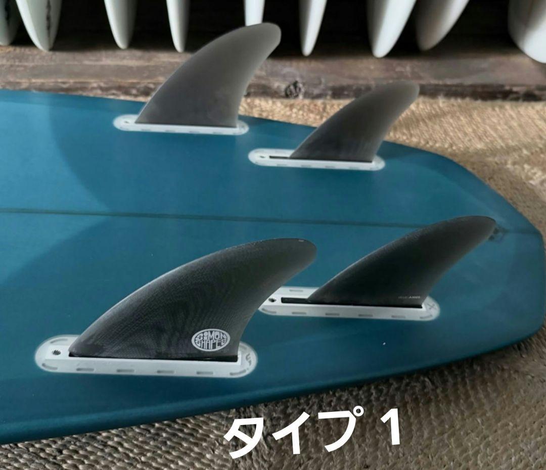 超美品SIMON SHAPES6'4 クワッド ツイン Ryan トリムクラフト