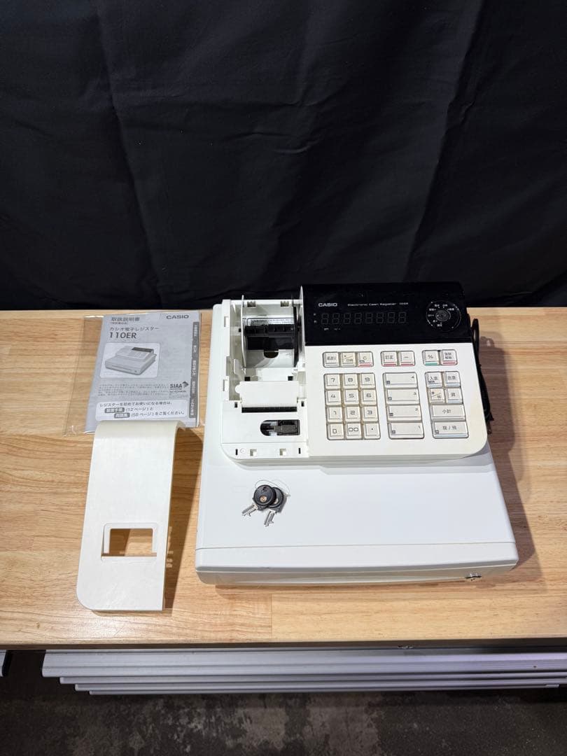 CASIOレジスター　110ER 動作確認済み