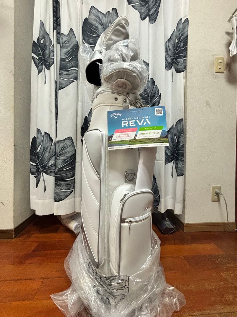 Callaway REVA ホワイト ゴルフバッグ