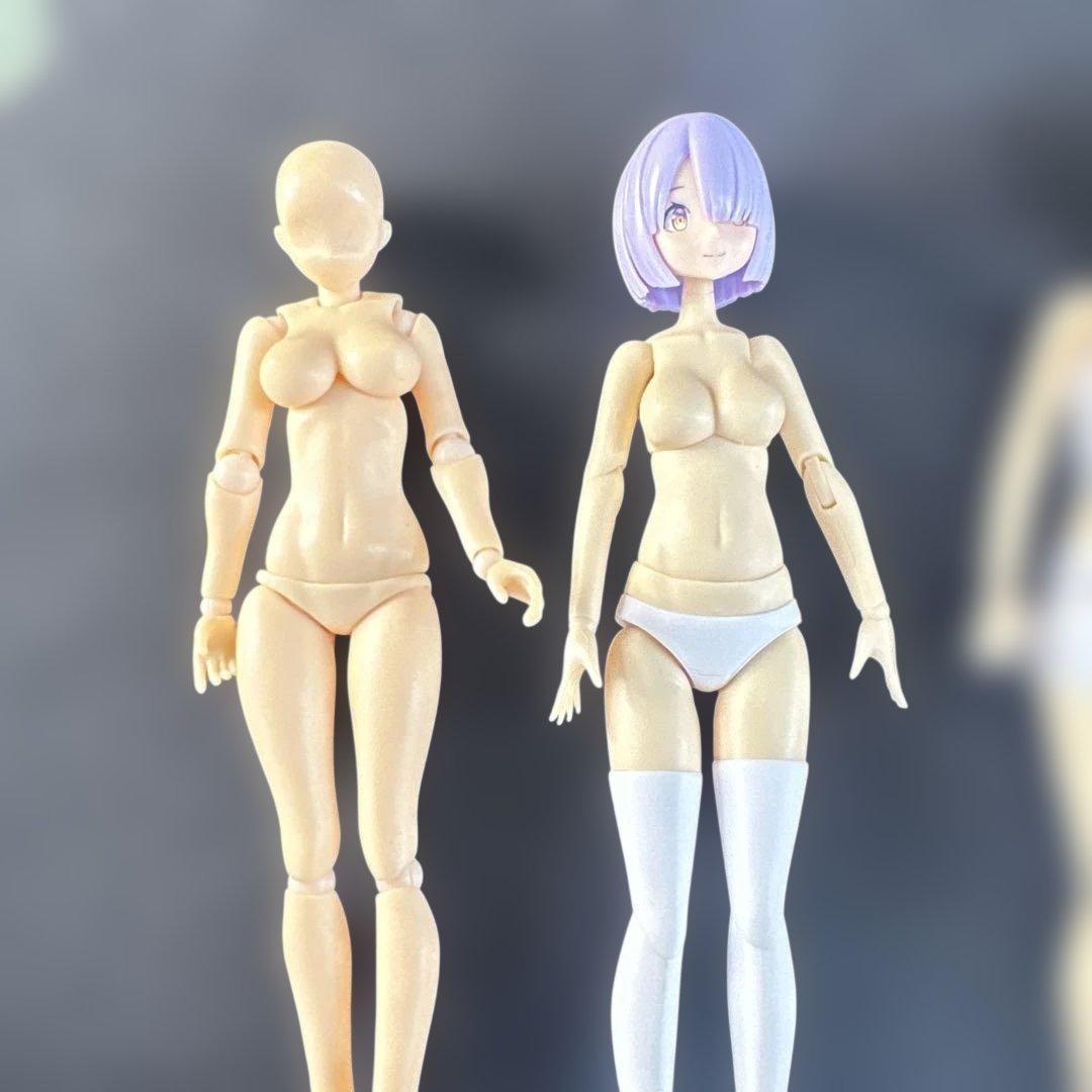 創彩少女庭園、メガミデバイス、他、ドレスアップボディー6体　他セット　中古