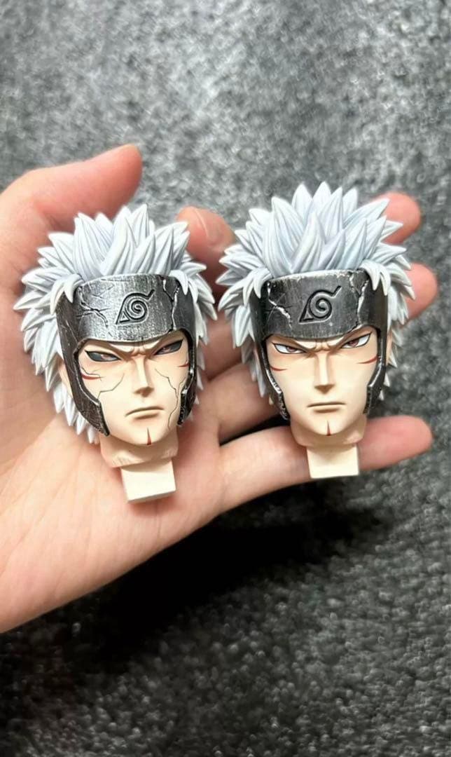千手扉間　NARUTO　ナルト　フィギュア　頭パーツ2つあり