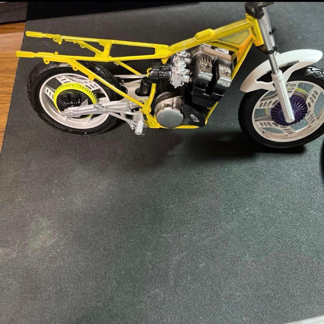 俺のマシン バイク プラモ 1/12 アオシマ CBX400F ジャンク