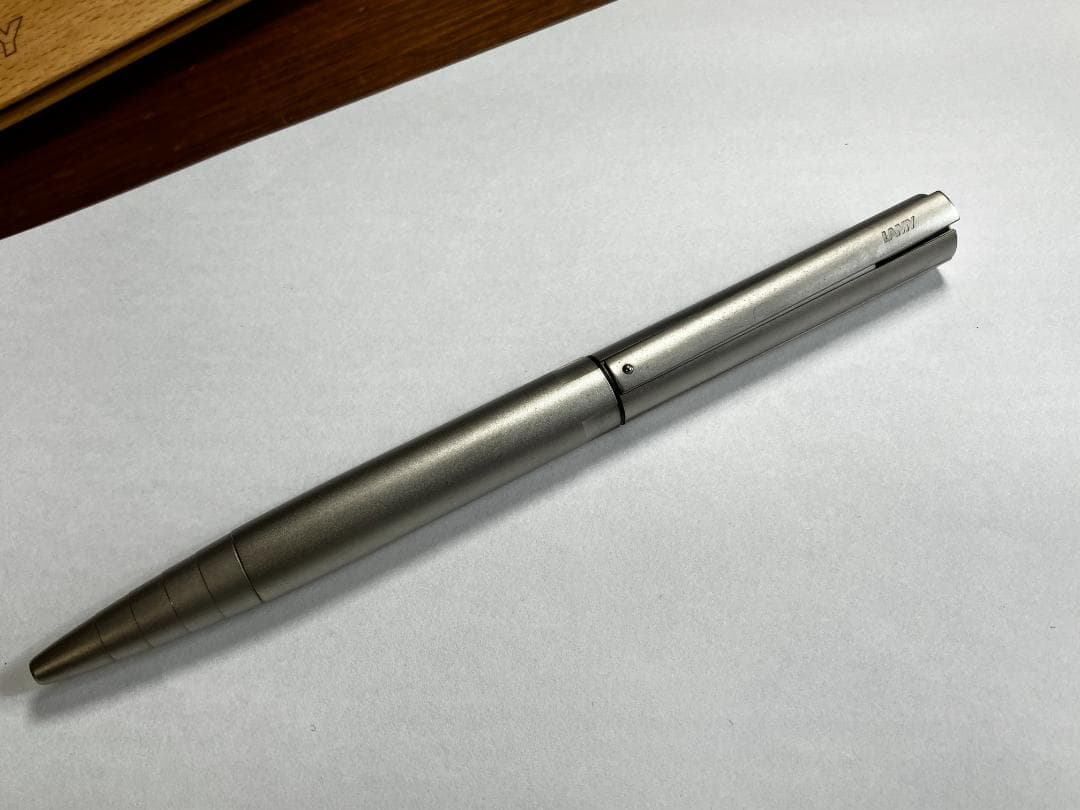 LAMY Dialog2 ボールペン 専用ケース付き ロジウムコート ラミー