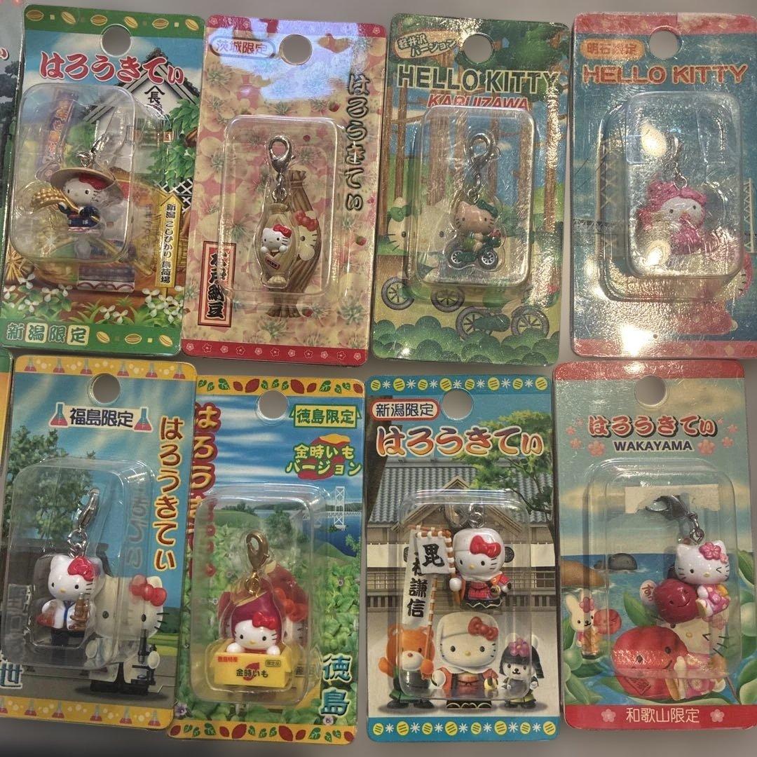 新品未使用　即購入◎ ご当地キティ　根付け　まとめ売り　【３８個】レアあり