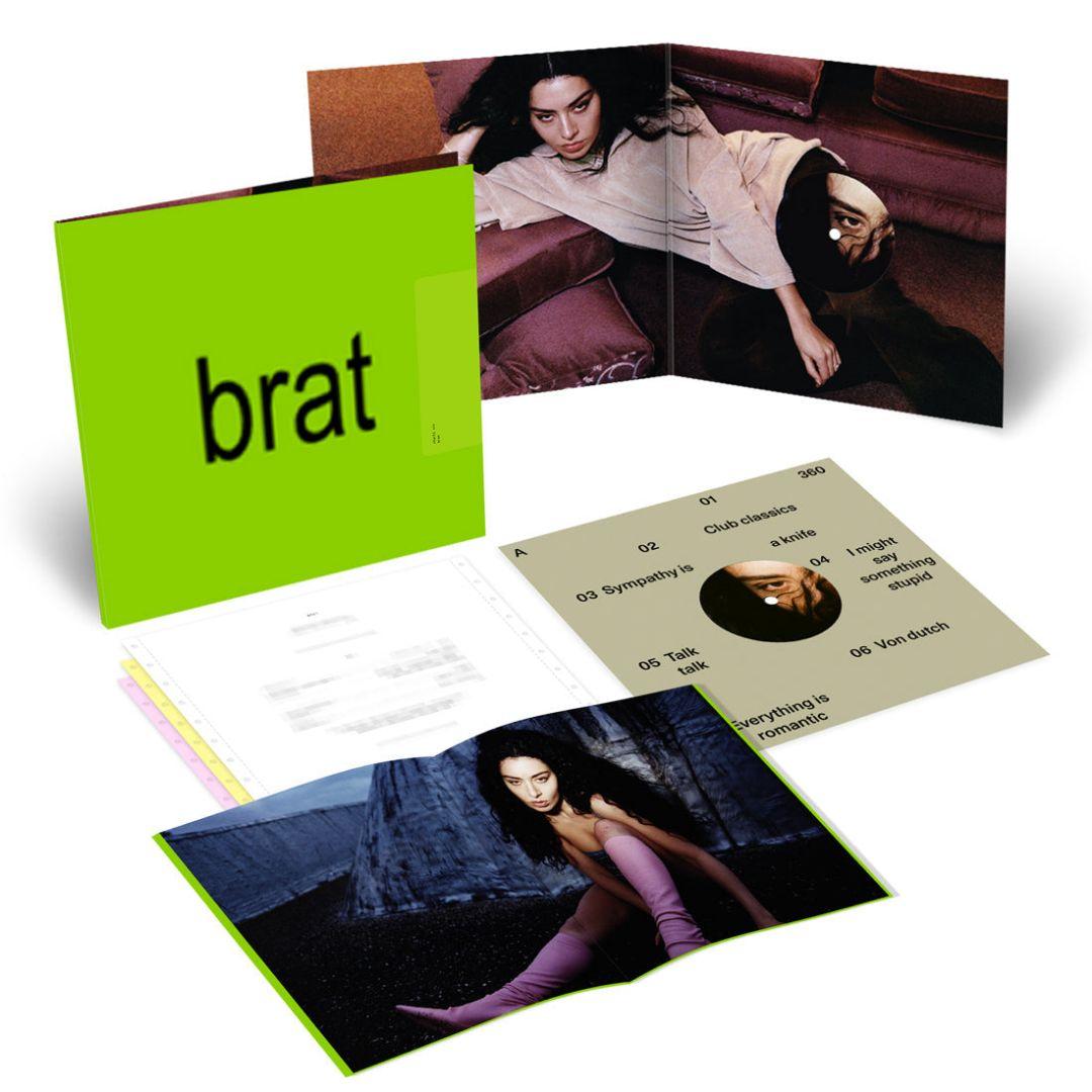洋楽 Charli XCX BRAT(uk tour exclusive vinyl)