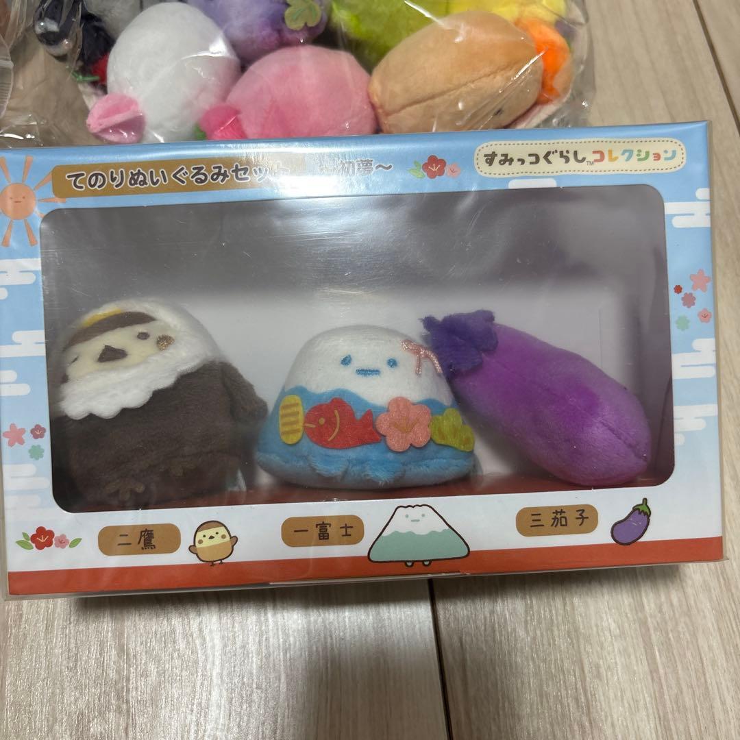すみっコぐらし　たぴがとう　他　てのりぬいぐるみ