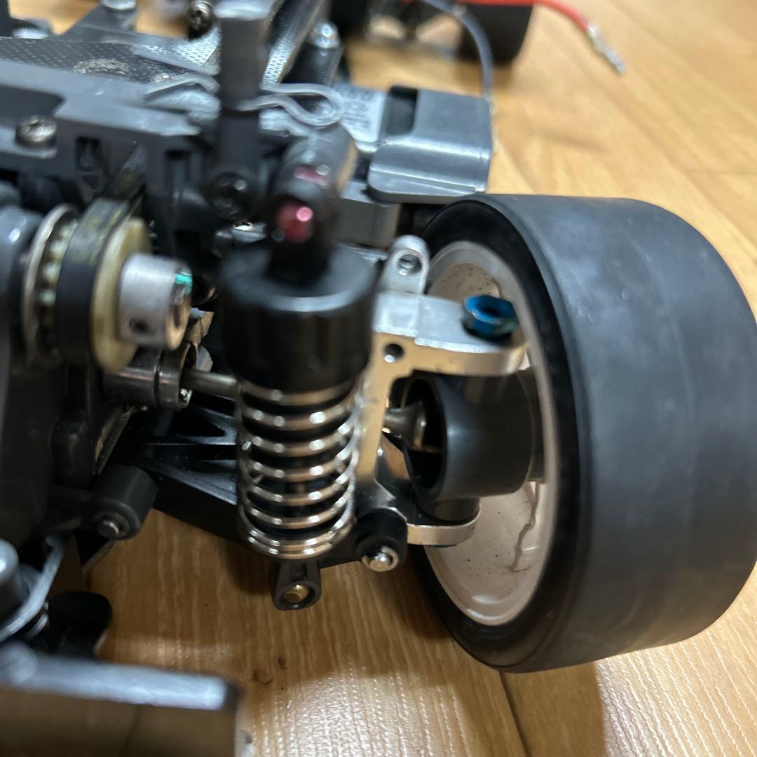 タミヤ　TA03R シャーシ　オプション FRP ダブルデッキ仕様