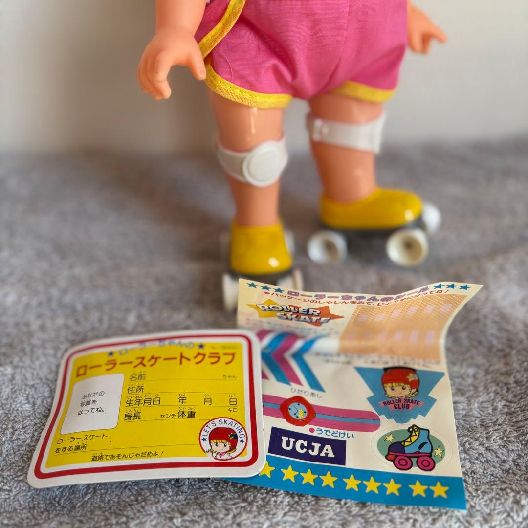 美品⭐︎タカラ スッテンコロリン! スケートすいすい ローラーちゃん