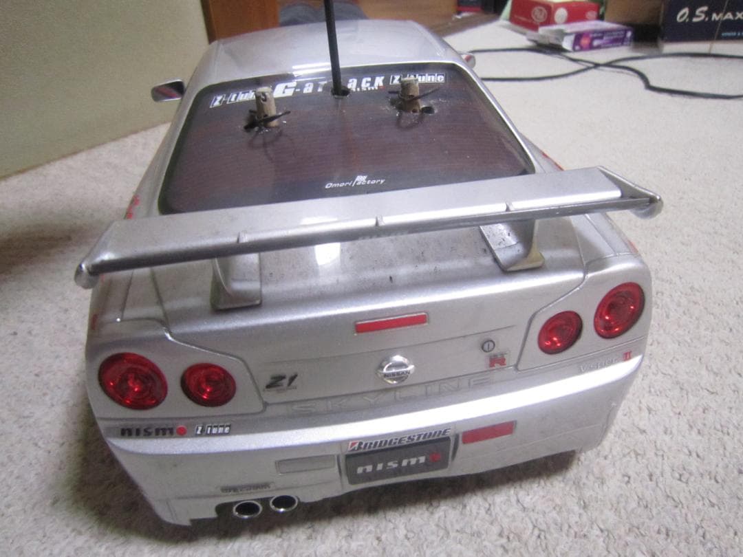 くりこう　1/10 タミヤ エンジンカー セット コントローラーありました