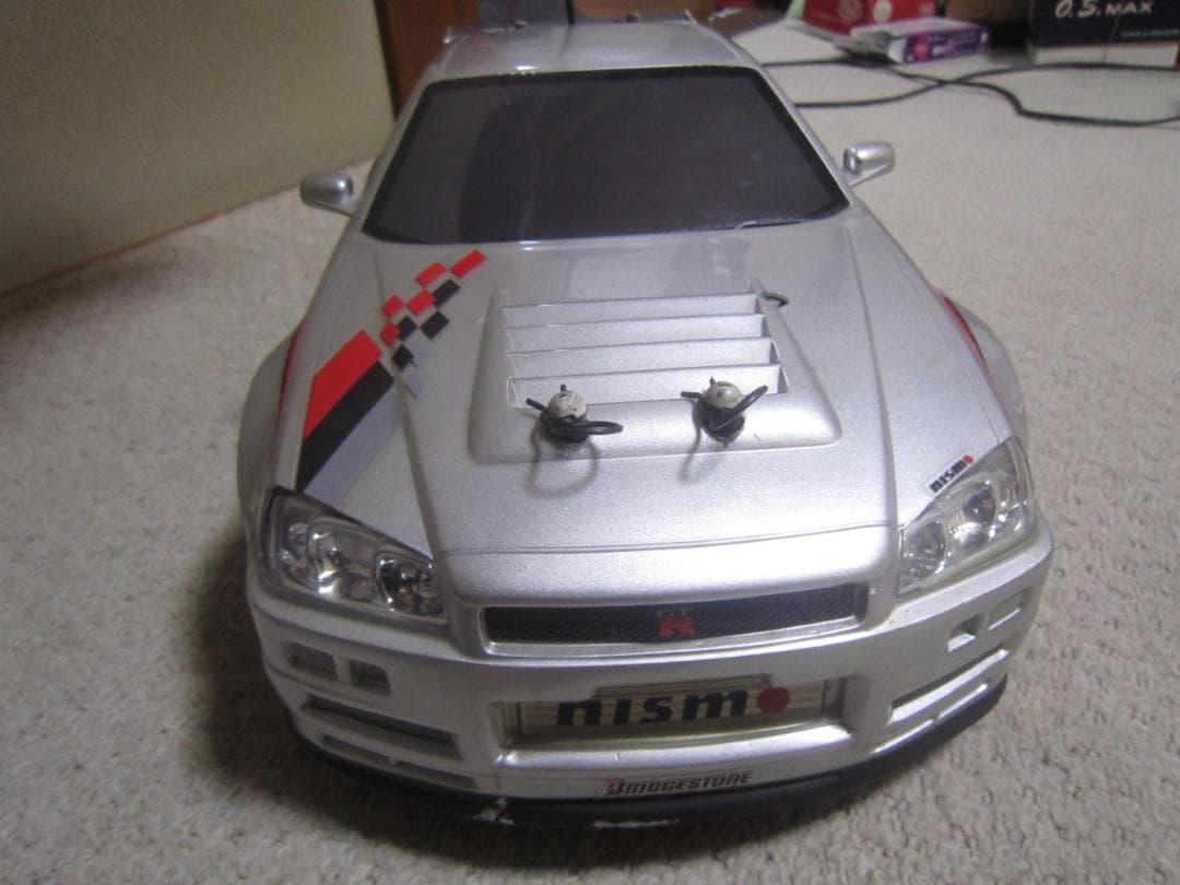 くりこう　1/10 タミヤ エンジンカー セット コントローラーありました