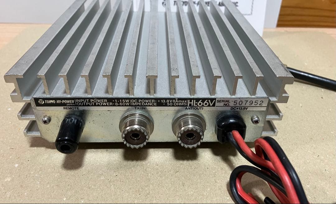 TOKYO HY−POWER 50MHz HL66V オールモードリニア