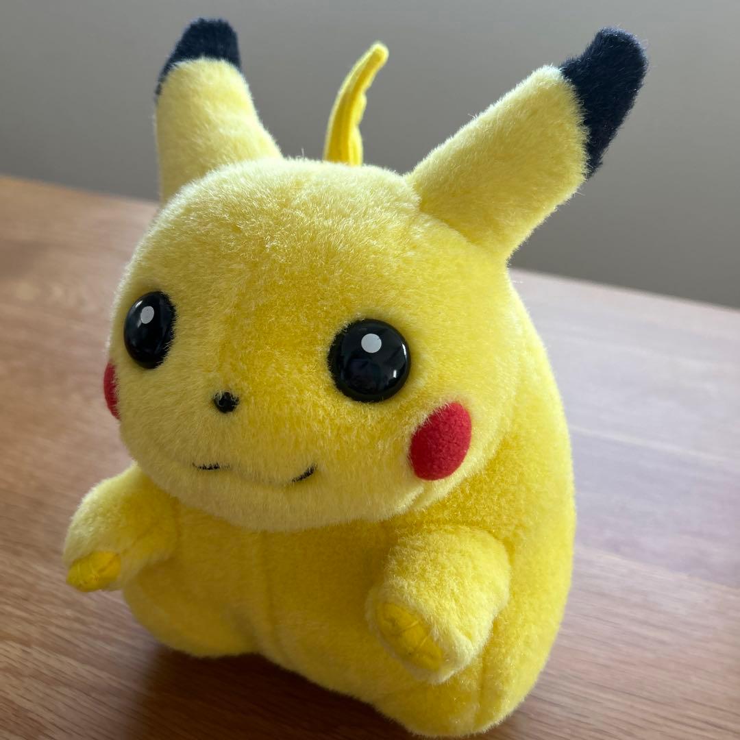 【レトロ美品】初代　ピカチュウ　おしゃべりぬいぐるみ　 ポケモン