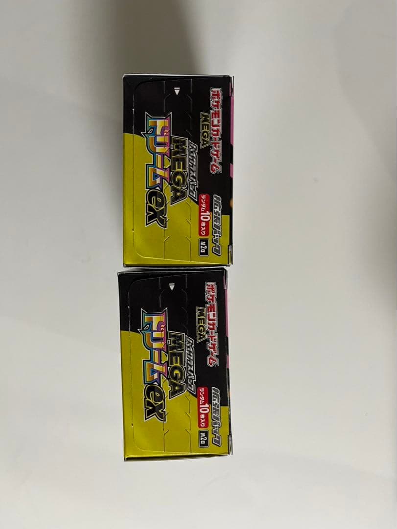 ポケモンカードゲーム　メガドリームex シュリンク無し　ぺりぺりあり