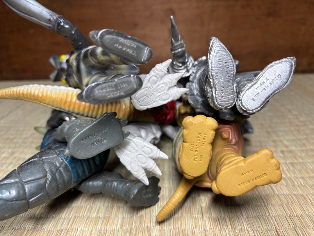 当時物 ウルトラマン 怪獣 ソフビ 22体 昭和/平成初期 フィギュア