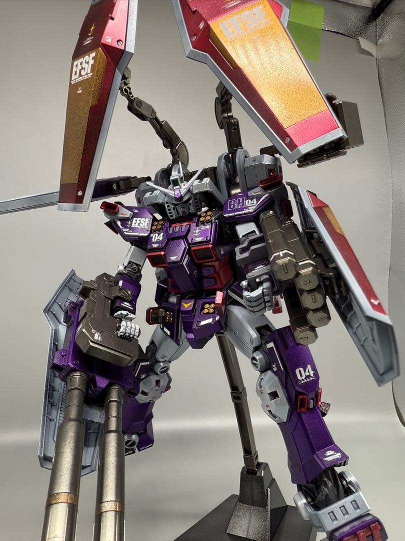 ガンプラ MG 1/100 フルアーマーガンダムVer.Ka 全塗装完成品