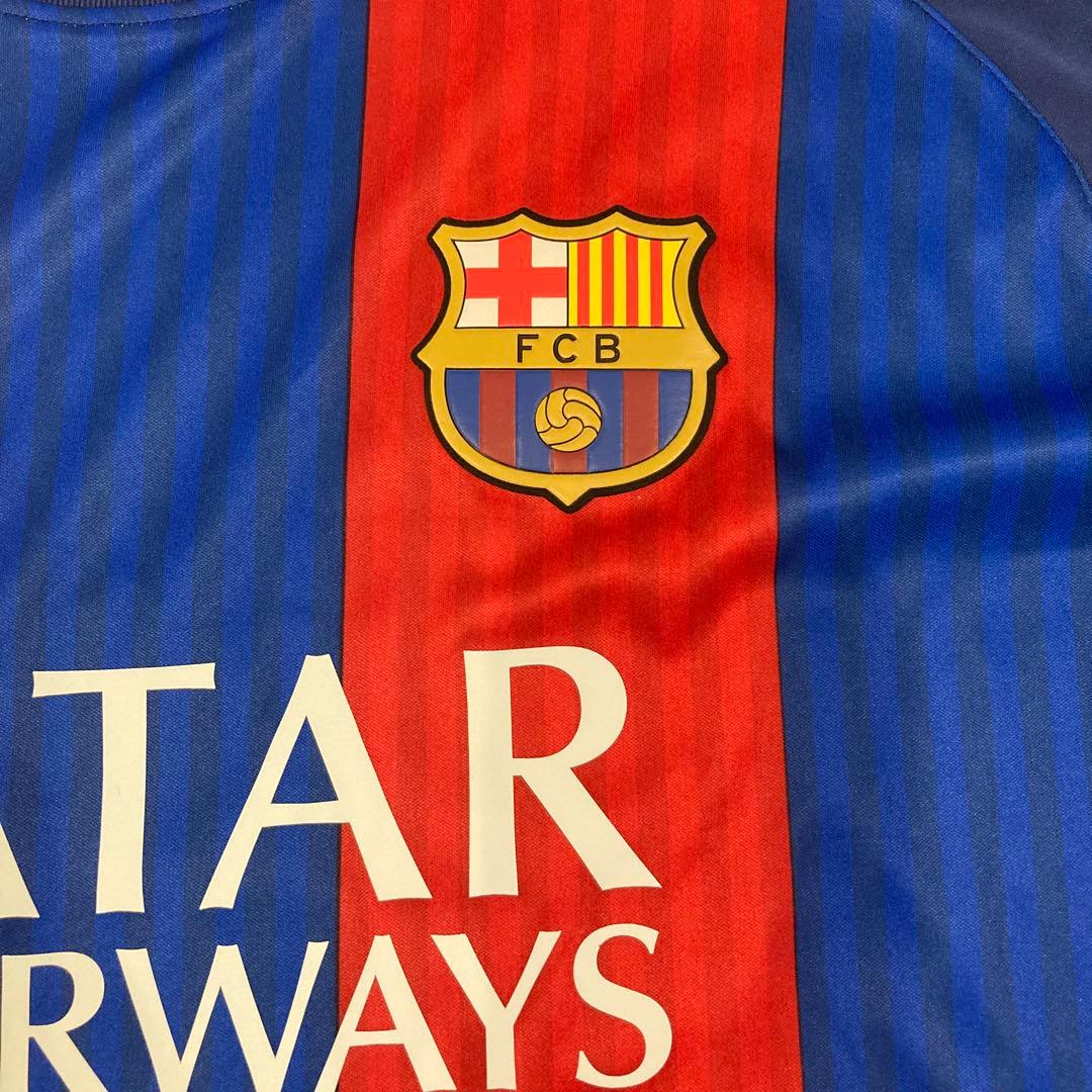 【美品】FCバルセロナ メッシ ユニフォーム メンズM 10番 正規品