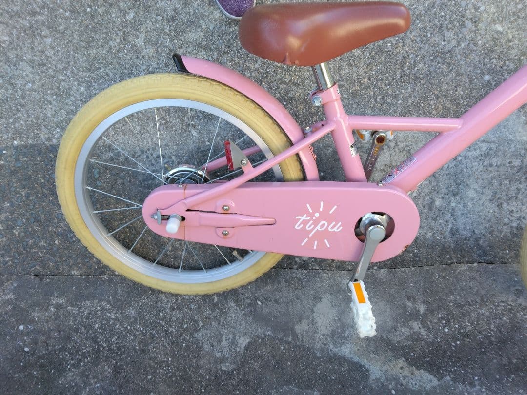 美品　子供用自転車 18インチ ピンク　福岡市内引取限定