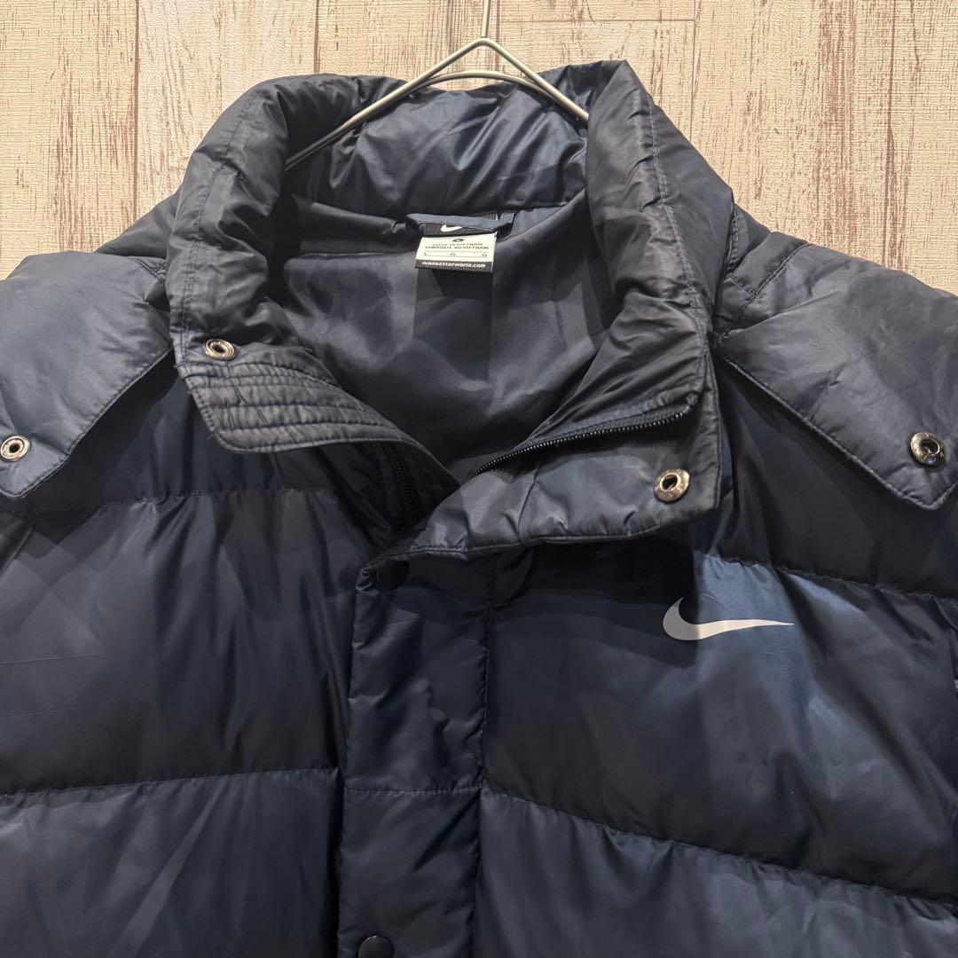 【美品】 Nike ナイキ ダウンジャケット ベンチコート ダウンコート L