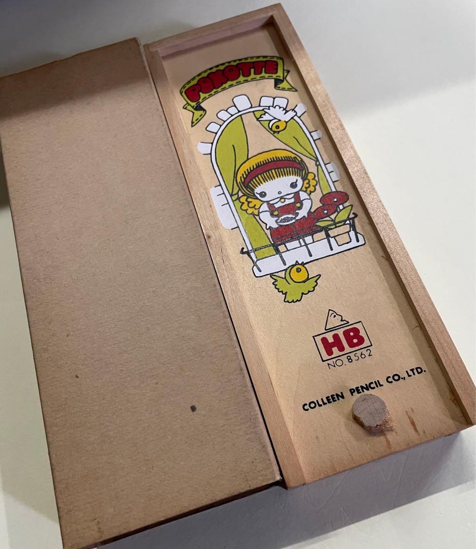 昭和レトロ鉛筆　木箱入り　ビンテージ 鉛筆　HB