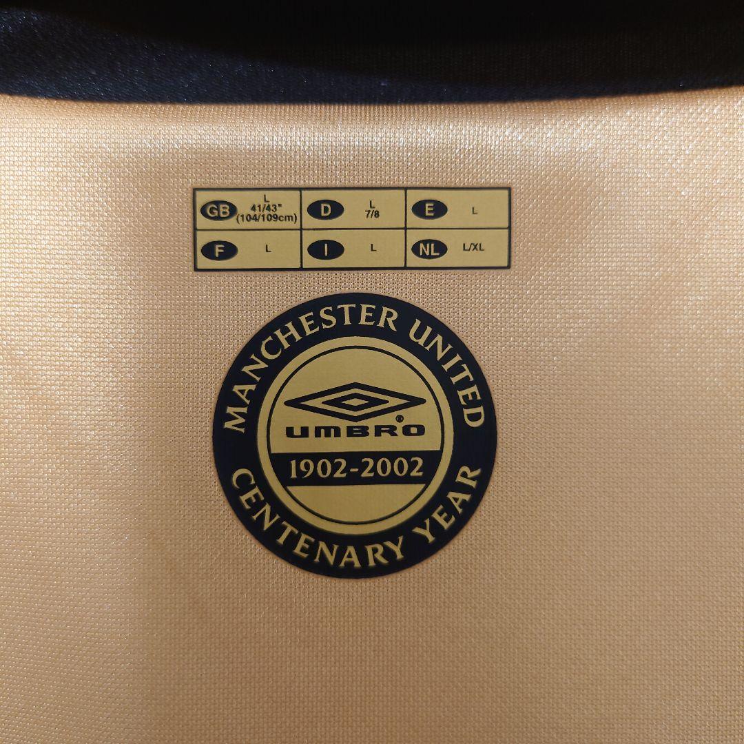 正規品　マンチェスターユナイテッド　100周年記念　ユニフォーム　L UMBRO
