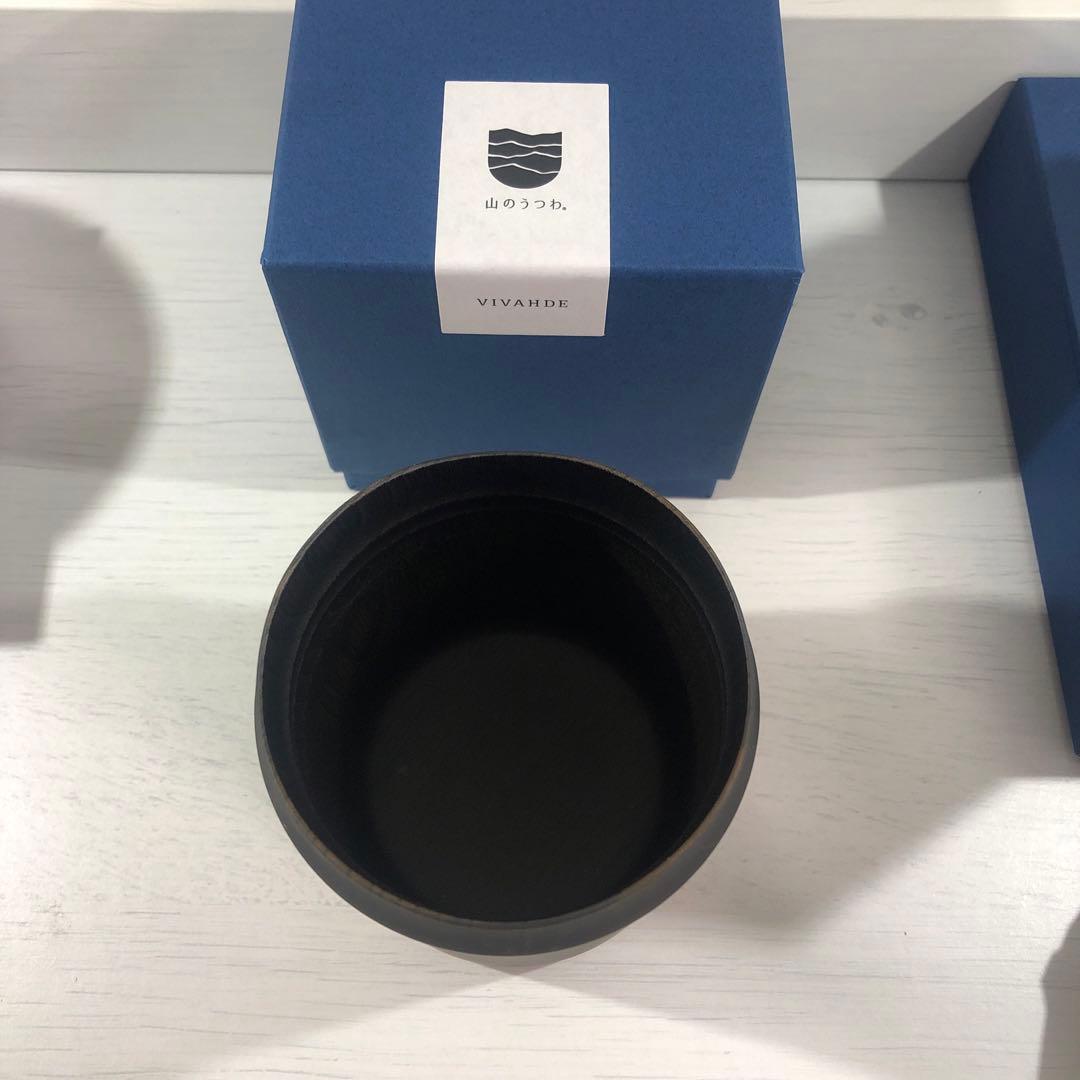 VIVAHDE 山のうつわ （ Cup ）ブラック