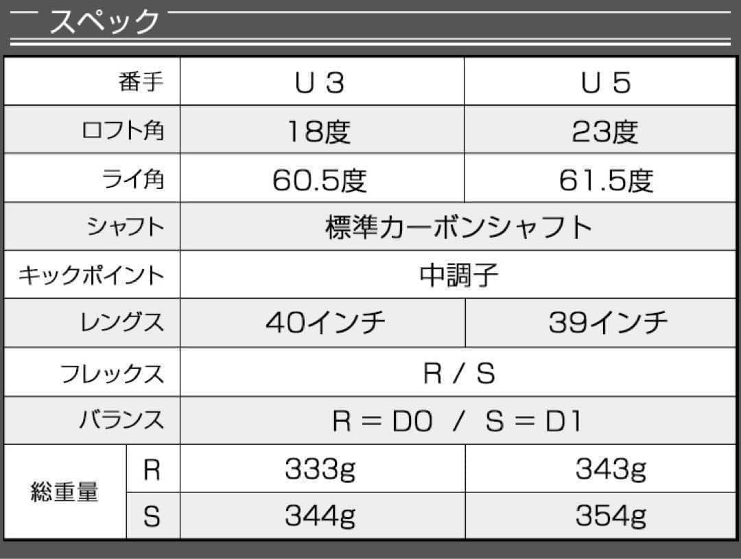 ★新品★最新UTが2本選べて超激安！ダイナミクス 適合限界強反発UT2本セット