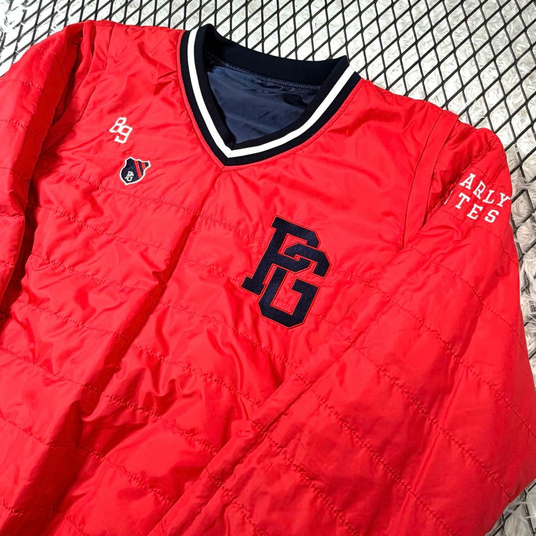 【超美品】中綿リバーシブル2WAYスニード ブルゾン PEARLY GATES