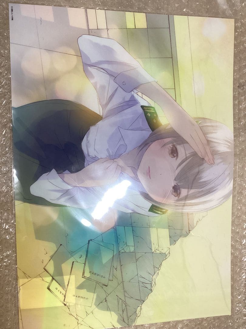 最終兵器彼女　原画展　クリアポスター×4