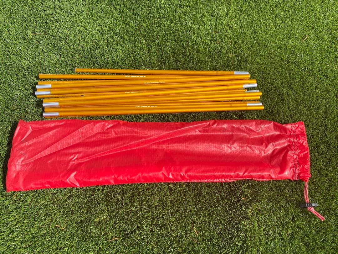 HILLEBERG Unna レッド テント ヒルバーグ ウナ　フットプリント付