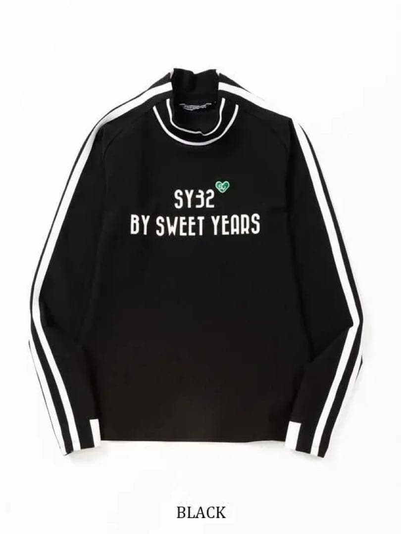 BLOCK JQ TRICOT L/S MOCK Lサイズ ブラック