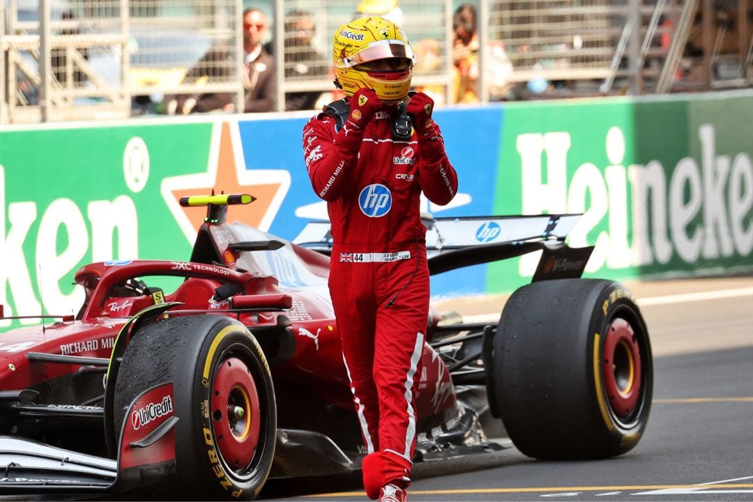 LookSmart Ferrari F1 1/64ルイスハミルトンミニカー