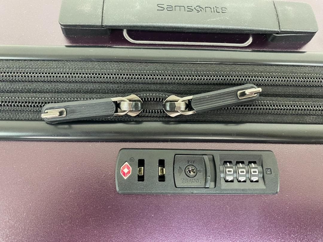 サムソナイト エレメントスーツケース 27インチ ブラックベリー 固定式TSA